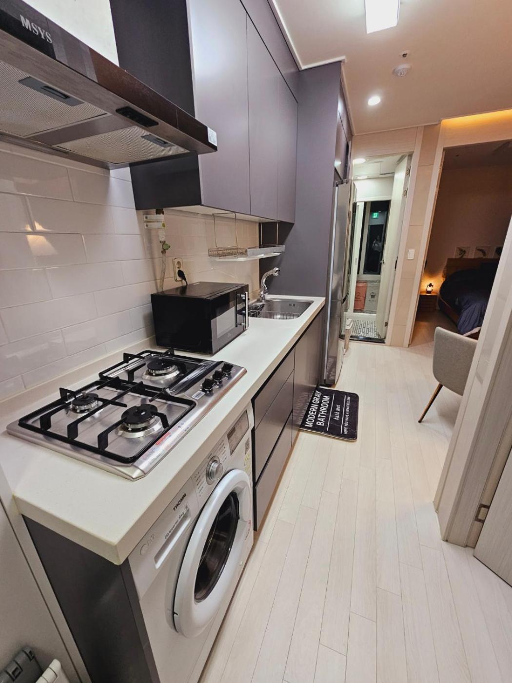 Ferienwohnung 환상적인 뷰의 옐로우 하우스 Seoul Exterior foto